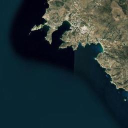 Íos Satellite Map