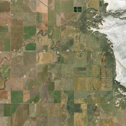 Alfalfa County Satellite Map