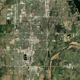 2100 Lake Rd Ponca City OK 74604 Satellite Map