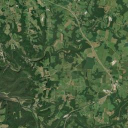 Static Tennessee Satellite Map