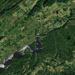 Offset Tennessee Satellite Map