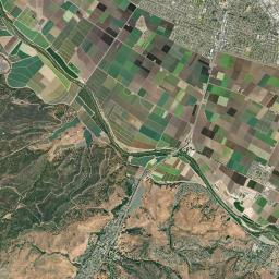 Creekside California map(satellite map)