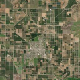 Orange Cove California map(satellite map)