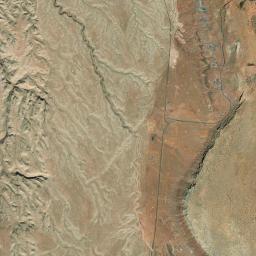 Bitter Springs Arizona map(satellite map)
