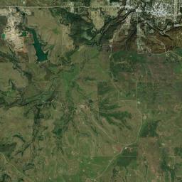 Osage County Satellite Map