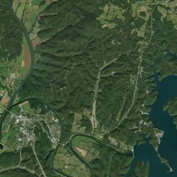 Shanky Branch Tennessee Satellite Map