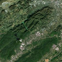 Tennessee Hills Tennessee Satellite Map