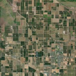 Orosi California map(satellite map)