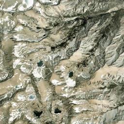 Whitney Portal California map(satellite map)