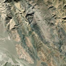 Dolomite California map(satellite map)