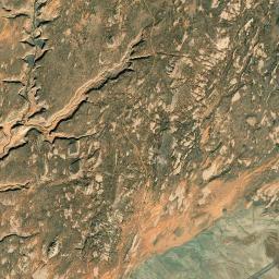 Shonto Arizona map(satellite map)