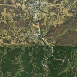 Mammoth Spring Arkansas map(satellite map)
