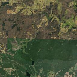 Warm Springs Arkansas Satellite Map