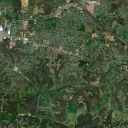 Woodridge Estates Tennessee Satellite Map