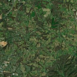 White House Tennessee Satellite Map