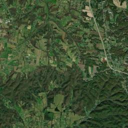 New Deal Tennessee Satellite Map