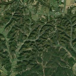 Horsleys Tennessee Satellite Map