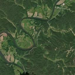 Butlers Landing Tennessee Satellite Map