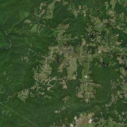 Toomy Tennessee Satellite Map