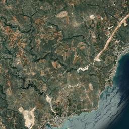 Kızkalesi Satellite Map