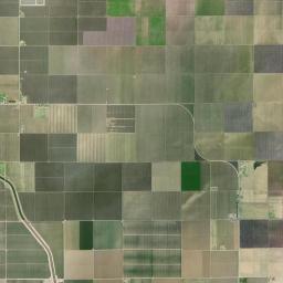 Cantua Creek California map(satellite map)