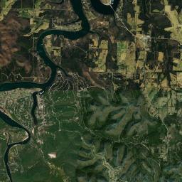 Holiday Island Arkansas map(satellite map)
