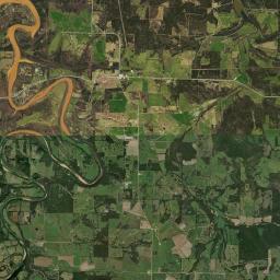 High Arkansas map(satellite map)