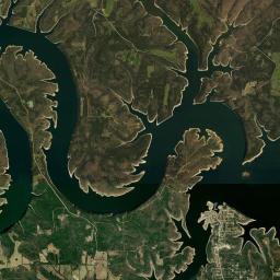 Diamond City Arkansas map(satellite map)