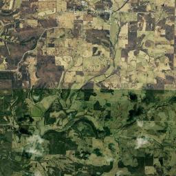 County Line Arkansas map(satellite map)