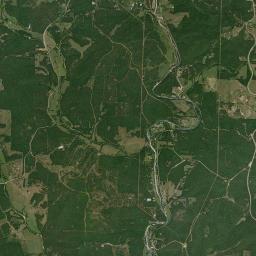 King Arkansas map(satellite map)