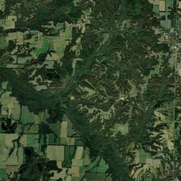Puryear Tennessee Satellite Map