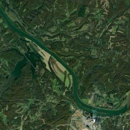 Throckmorton Tennessee Satellite Map