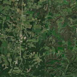 Crunk Tennessee Satellite Map