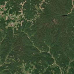 Willette Tennessee Satellite Map