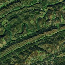 Papaw Tennessee Satellite Map