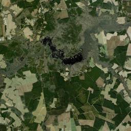 Gates County Satellite Map