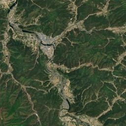 Cheongsong gun Satellite Map