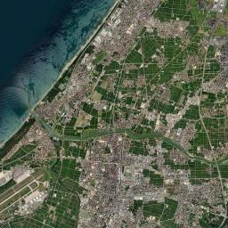 Komatsu Satellite Map