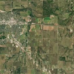 Woodward Satellite Map
