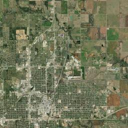 100-198 South Adams Street, Enid, OK Satellite Map