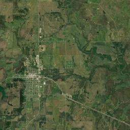 Hominy Satellite Map