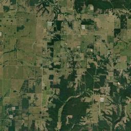 Beaty Arkansas map(satellite map)