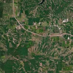 Hiwasse Arkansas map(satellite map)