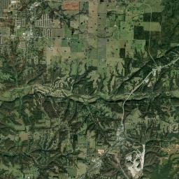 Brightwater Arkansas map(satellite map)