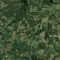 Hornbeak Tennessee Satellite Map