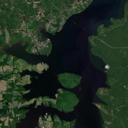 Moons Tennessee Satellite Map