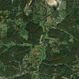 Erin Tennessee Satellite Map