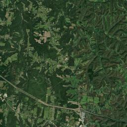 Williams Hills Tennessee Satellite Map