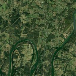 Barthelia Tennessee Satellite Map