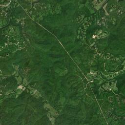 New River Tennessee Satellite Map